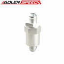 Billet Fuel Filter AN-8 AN8 8AN 30 Micron Filter Aluminum Anodized Black /Blue/Red/Silver