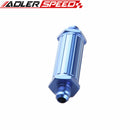 AN-6 AN6 6AN Billet Magnetic Fuel Filter 150 Micron Blue /Red /Black/Silver Anodized