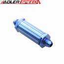 AN-6 AN6 6AN Billet Magnetic Fuel Filter 150 Micron Blue /Red /Black/Silver Anodized
