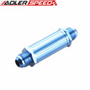 AN-8 AN8 8AN Red Anodised Billet Magnetic Fuel Filter 30 Micron