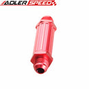 AN-8 AN8 8AN Red Anodised Billet Magnetic Fuel Filter 30 Micron