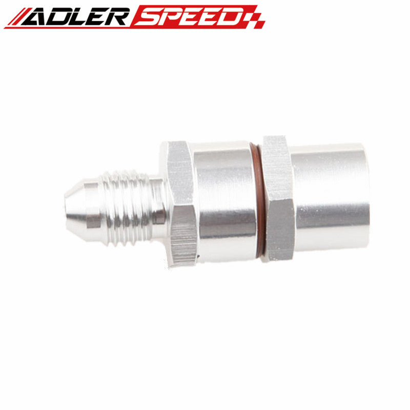 4AN Male To 4AN Female High Flow Billet Turbo Oil Feed Line Filter 150Micron Red/Blue/Black/Silver