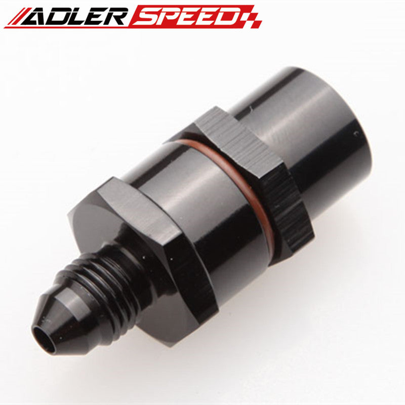 4AN Male To 4AN Female High Flow Billet Turbo Oil Feed Line Filter 150Micron Red/Blue/Black/Silver