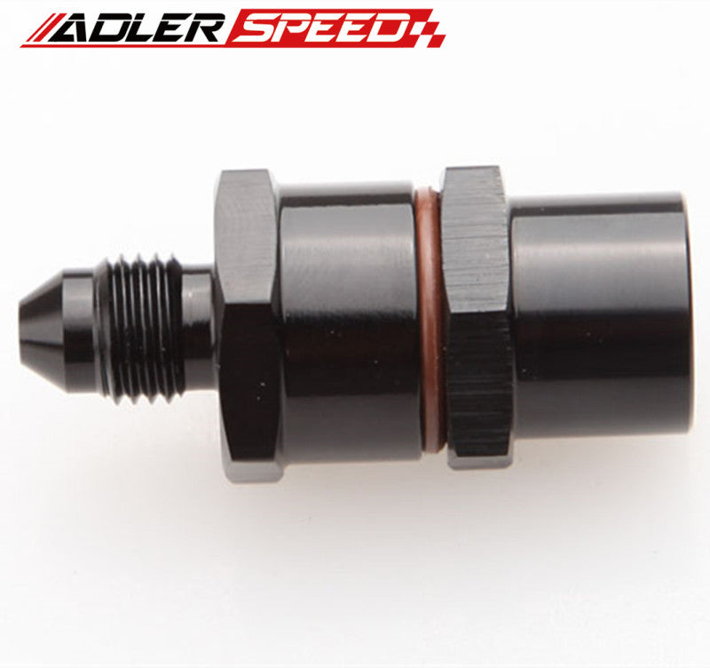 4AN Male To 4AN Female High Flow Billet Turbo Oil Feed Line Filter 150Micron Red/Blue/Black/Silver