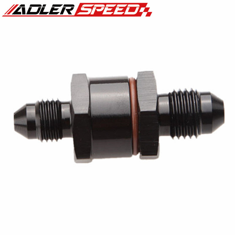 3AN AN3 Male To 3AN Male High Flow Billet Turbo Oil Feed Line Filter 30 Micron