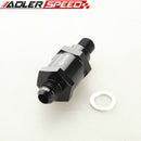 6AN One Way Check Valve For Bosch Style Fuel Pump M12x1.5MM To AN6 AN-6