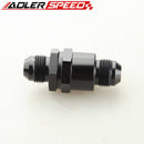 AN8 -8AN Aluminium Non Return One Way Check Valve Fuel EFI Fitting Adapter Black