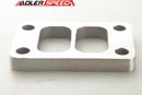 ADLERSPEED 304SS T3 T3/T4 T04E Divided Turbo Manifold Charger Turbine Flange