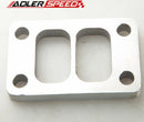 ADLERSPEED 304SS T3 T3/T4 T04E Divided Turbo Manifold Charger Turbine Flange