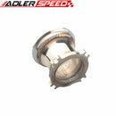 T3 GT35 4 Bolt 2.5'' ID to 3'' V Band Exhaust Turbo Downpipe Adapter Universal