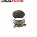 Universal Stainless Steel 3" 4 Bolt To 3.0'' V-Band Turbo Downpipe Adapter Kit