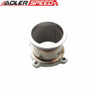 Universal Stainless Steel 3" 4 Bolt To 3.0'' V-Band Turbo Downpipe Adapter