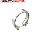 GT25R GT28R 5 BOLT TO 3" INCH V-BAND VBAND CLAMP FLANGE DOWNPIPE ADAPTER KIT