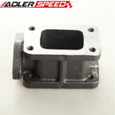 ADLER SPEED T3 Turbo Charger Manifold Cast Iron Flange Extension Adapter&38mm Wastegate Port