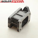 ADLER SPEED T3 Turbo Charger Manifold Cast Iron Flange Extension Adapter&38mm Wastegate Port
