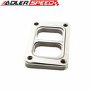 US SHIP For T6 Divided SS304 Turbo Inlet Weld Flange 1/2" Thick+T304 SS Gasket