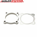 3" 4 Bolt SS304 Turbo Exhaust Downpipe Flange + Gasket T4 GT35 T3/60-1 GT3582R