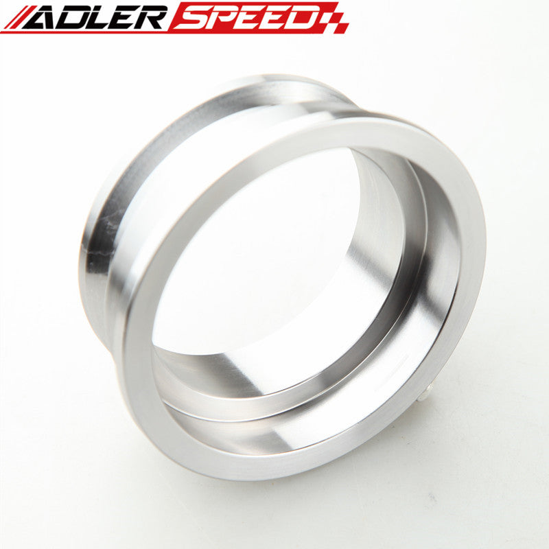 Weld-On 2.5" 3-Bolt Exhaust Flange Adapter – Manifold To Muffler Connector By AJP Distributors