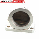 US SHIP Stainless Steel T3 Turbo Charger Flange Adapter 90 Degree Elbow Fit 2.5" pipe