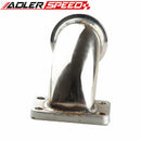 US SHIP Stainless Steel T3 Turbo Charger Flange Adapter 90 Degree Elbow Fit 2.5" pipe