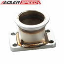 US SHIP Adaptor For T3 4 Bolt To 2.5" inch V Band Flange For Toyota Acura