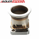 US SHIP Adaptor For T3 4 Bolt To 2.5" inch V Band Flange For Toyota Acura