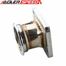 Mild Steel Adaptor For T4 4Bolt To 2.5" V Band Flange Fit For Toyota Acura Honda
