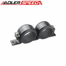 Black Anodised Dual Double Billet Bosch 044 Fuel Pump Bracket Sytec Walbro