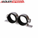 52mm ID Dual Double Billet Fuel Pump Filter Mounting Bracket Clamp Cradle Red/Black/Blue