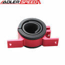 Fuel Pump Bracket Clamp Cradle Anodised Single Billet With 2 Inserts Silver/Black/Blue/Red