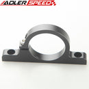 US SHIP ADLERSPEED 2" 50.8mm ID Aluminum Fuel Pump Bracket Filter Clamp Cradle Black