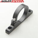US SHIP ADLERSPEED 2" 50.8mm ID Aluminum Fuel Pump Bracket Filter Clamp Cradle Black