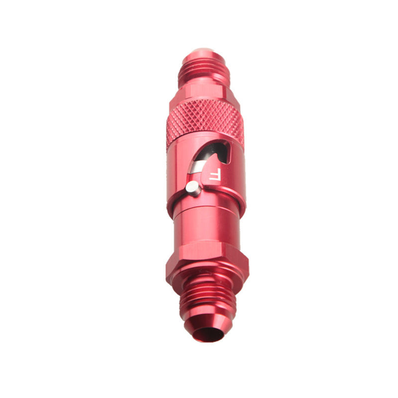 ADLERSPEED AN6 AN-6 6AN Quick Release Fitting Fuel Brake Oil Hose Adaptor Red