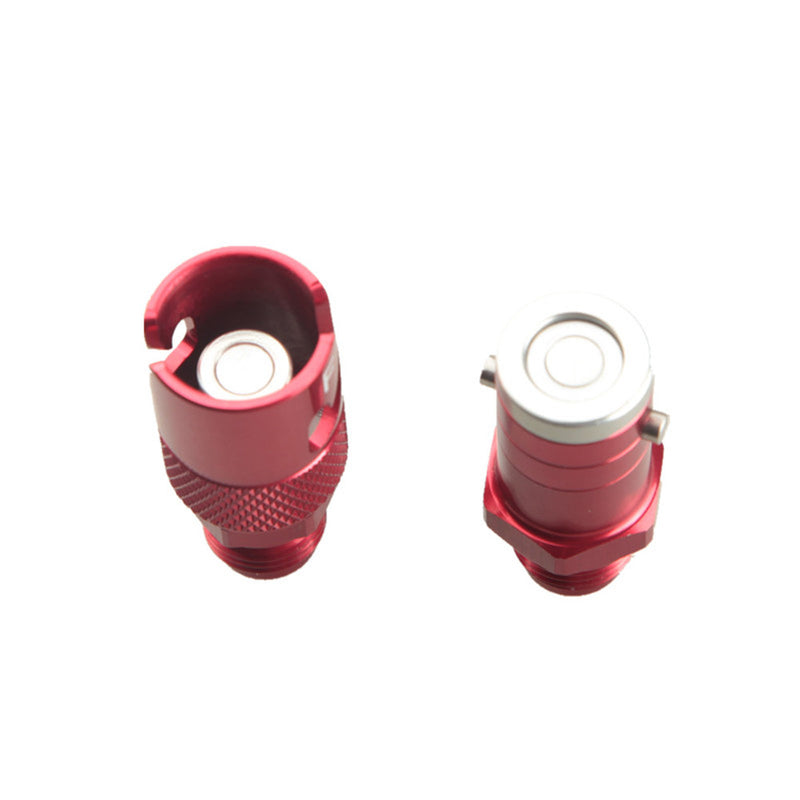 ADLERSPEED AN6 AN-6 6AN Quick Release Fitting Fuel Brake Oil Hose Adaptor Red