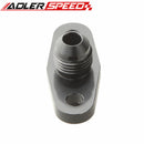 AN-6 Fuel Rail Adapter For SUBARU EJ20 GC8 /EJ25 /WRX 08/FORESTER 08 Black
