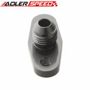AN-6 Fuel Rail Adapter For SUBARU EJ20 GC8 /EJ25 /WRX 08/FORESTER 08 Black