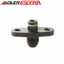 AN-6 Fuel Rail Adapter For SUBARU EJ20 GC8 /EJ25 /WRX 08/FORESTER 08 Black