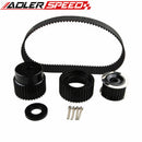 US SHIP 1.5" Notch Belt Gilmer Drive Pulley Kit Fit For 12A 13B 20B 15mm RX7 FD RX3