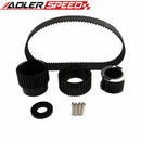 US SHIP 1.5" Notch Belt Gilmer Drive Pulley Kit Fit For 12A 13B 20B 15mm RX7 FD RX3