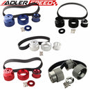 12A 13B 20B 15mm RX7 FD FC RX3 Gilmer Drive Pulley Kit 1.5" Notch Belt Black/Blue/Red/Silver/Titanium