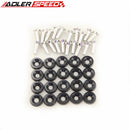 20 PCS COLORFUL BILLET ALUMINUM FENDER/BUMPER WASHER/BOLT ENGINE BAY DRESS UP KIT