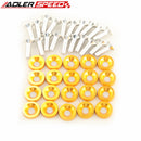 20 PCS COLORFUL BILLET ALUMINUM FENDER/BUMPER WASHER/BOLT ENGINE BAY DRESS UP KIT