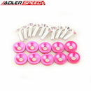 10 PCS COLORFUL BILLET ALUMINUM FENDER/BUMPER WASHER/BOLT ENGINE BAY DRESS UP KIT