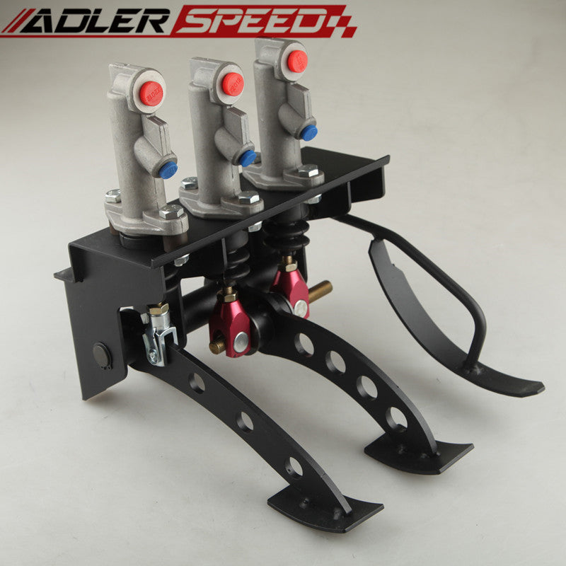 ADLER SPEED Race Rally Hydraulic Clutch Brake Bias Pedal Box Assembly