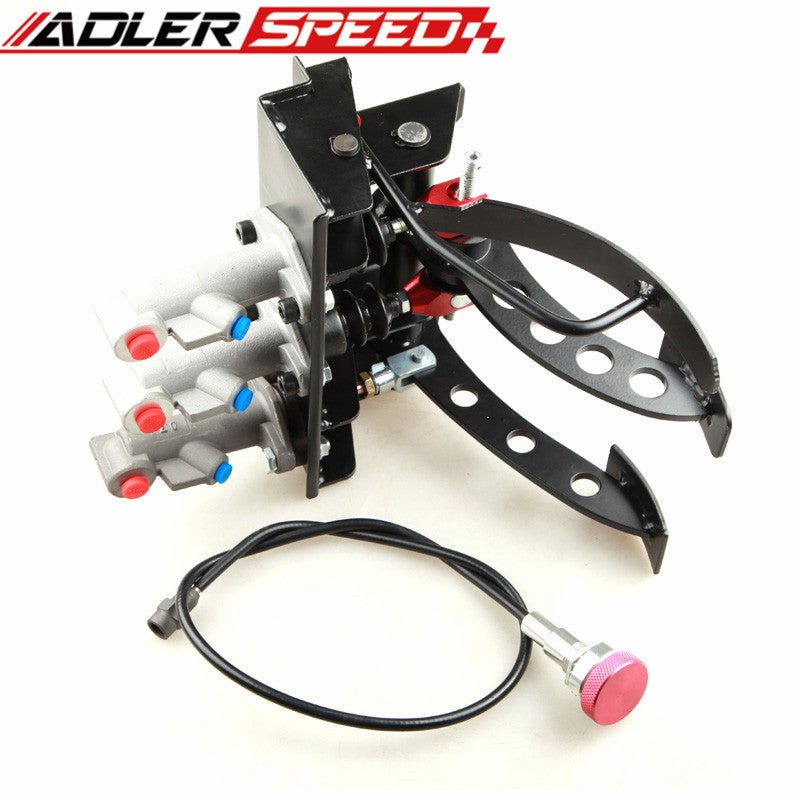 Race Rally Hydraulic Clutch Brake Bias Pedal Box Assembly