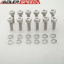 LS1 HEADER BOLTS SS304 LSX LS2 LS3 LS6 LS7 GM VORTEC 4.8 5.3 6.0 6.2L