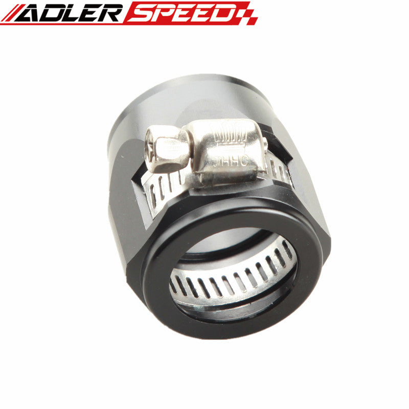 10AN AN-10 AN10 Fuel Hose Clamp Finisher HEX Finishers Red / Blue/ Black/Silver