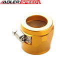 14AN 14AN AN-14 HEX Finishers Fuel Hose Clamp Aluminum Red /Blue/Black/Silver/Golden