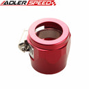 16AN 16AN AN-16 HEX Finishers Fuel Hose Clamp Aluminum Red/ Black / Blue /Silver /Golden