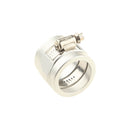 ADLERSPEED Aluminum Alloy AN20 -20AN 20AN AN-20 HEX Finishers Fuel Hose Clamp Silver